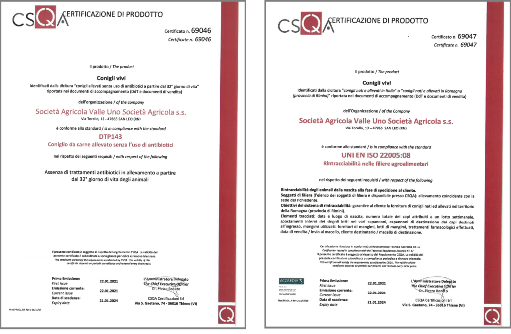 certificazione prodotto gruppo carli